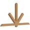 Ekena Millwork Kennewick Timber Gable Bracket, Western Red Cedar, 72"W x 39"H x 3 1/2"D x 3 1/2"F, 13/12 Pitch GBW072X39X0404KEN00SWR - alternate 5